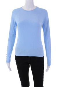Maglione pullover J. Mclaughlin donna maglia girocollo blu chiaro taglia XS - Foto 1 di 4