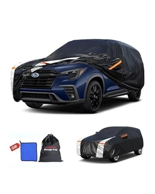 For Subaru Ascent 2018-2026 Waterproof Car Cover All Weather with Door Zipper - Image 1 of 4