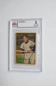 Bowman Baseball 1952 #52 Phil Rizzuto calificado en muy buen estado 5 Ex - Imagen 1 de 2