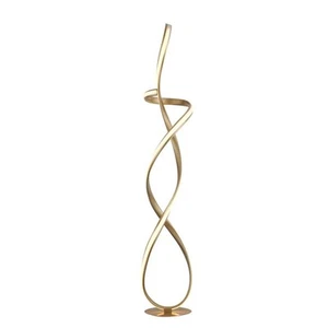 Lexi Lighting Ainhoa LED Floor Lamp (Gold) - Picture 1 of 6