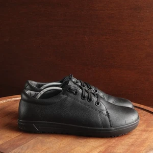 Zapatillas Birkenstock WMS TALLA EU 39 EE. UU. 8 NEGRAS QO 500 Cuero Cómodas Zapatos de caña baja - Imagen 1 de 13