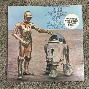 SEALED STORY OF STAR WARS LP 1977 1ST PRESS MINT BOOKLET NEW Never Opened Hype - Imagen 1 de 5