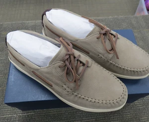 COLE HAAN SEA OTTER SHOES - BEIGE - C24688 - MENS SIZE 9.5 - NEW IN BOX !! - Picture 1 of 10