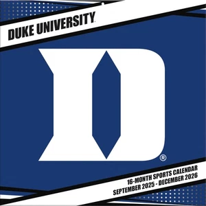 Duke Blue Devils 12- x 12- 2026 Team Wall Calendar - Picture 1 of 6