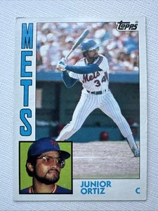 ⭐🦄 1984 Topps - Junior Ortiz #161 (RC) - Picture 1 of 2