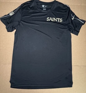 Nike Dri Fit New Orleans Saints NFL Herren T-Shirt Schwarz Medium - Bild 1 von 3