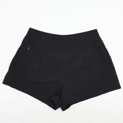 Athleta Shorts Womens 8 Textured Brooklyn Short Casual Elastic Athleisure Pocket - Image 1 of 4