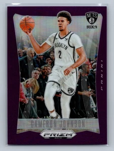 CAMERON JOHNSON 2023-24 Prizm Basketball PURPLE Prizm /99 #237 Brooklyn Nets - Picture 1 of 2