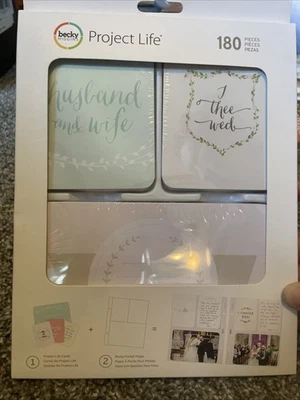 Project Life BODAS DEL SUR Kit de valor Álbum de recortes Páginas de bolsillo Tarjetas 180 piezas Foto 1 de 2