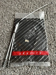 OLD SCHOOL 80er BMX FREESTYLE NOS ODYSSEY 1st GEN GYRO CABLE SET UPPER LOWER - Bild 1 von 2
