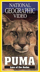 National Geographic Video - Puma: Lion of the Andes (VHS, 1996)