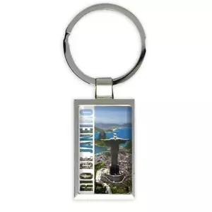 Gift Keychain : Rio de Janeiro Christ the Redeemer Brasil Brazil Souvenir - Picture 1 of 1