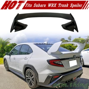 Unpainted Fits SUBARU WRX 5th VB STI Type 4D Sedan Rear Trunk Spoiler Wing 22-25 - Bild 1 von 8