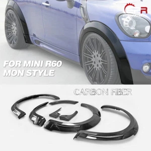 For 10-16 Mini Countryman R60 Fit JCW Carbon MON Style Front & Rear Fender +20mm - Picture 1 of 12