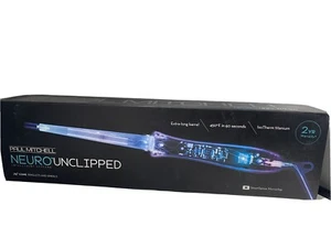 Paul Mitchell Neuro Unclipped Curling Iron Black/Silver - 0.75 Inch Cone - Picture 1 of 3