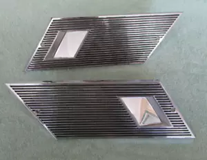 Cubiertas de altavoz de puerta izquierda y derecha Ford Galaxie 1965 vintage, OEM, con luces de cúpula - Imagen 1 de 19