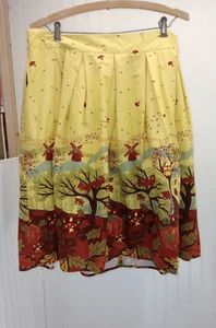 Gelber Herbst, Eulenkreis Rock, Rockabilly. Größe XL - Bild 1 von 5