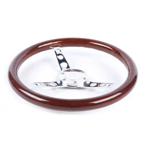 15'' 380MM Universal Holzlenkrad Modifikation Zubeh?r Lenkrad Mahagoni Lenkrad - Bild 1 von 10