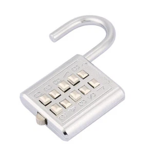 5 Digit Combination Padlock Zinc Alloy Password Lock for Door School Gym Fence - Picture 1 of 7