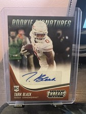 2021 CHRONICLES THREADS DRAFT PICKS TARIK BLACK RC ROOKIE SIGNATURES #TS-TBL