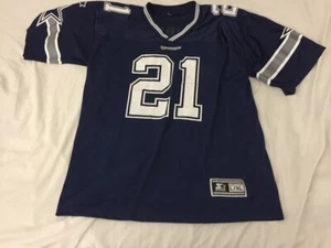 Vintage Dallas Cowboys Starter 90s NFL Deion Sanders Jersey 48 L Blue Large 1995 - Picture 1 of 11