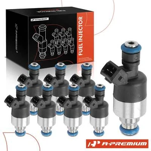 8x Fuel Injectors for Pontiac Firebird Chevy Camaro 1989-1992 Corvette 1989-1991 - Picture 1 of 9