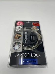 Protocol Laptop Security Lock Anti-Theft Combination Lock NIB  - Photo 1/2