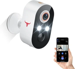1080P WiFi IP Camara de Seguridad Inalambrica HD Vigilancia Exterior Para Casas - Picture 1 of 8