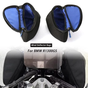 Motorcycle Accessories Wind Deflector Bags Set Black For BMW R1300GS 2023 2024 - Picture 1 of 8