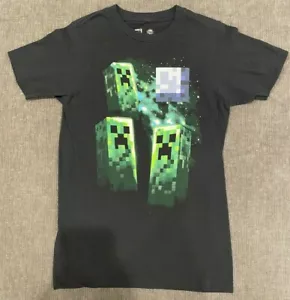 LOTE DE CAMISETAS MINECRAFT: 2 CAMISETAS PARA HOMBRE PEQUEÑO Y JOVEN X-PEQUEÑO Jugador Videojuego - Imagen 1 de 8