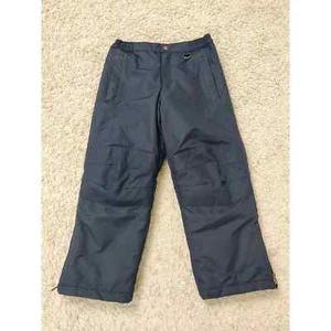 (V) Lands'end kids snow pants ski snowboard winter waterproof navy sz 6 - Picture 1 of 9