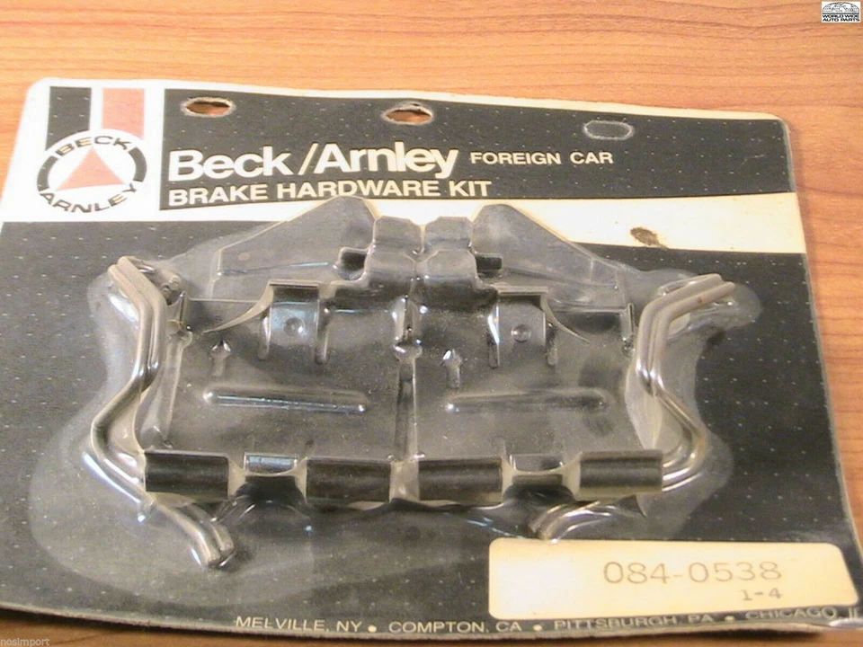 Pastilla de freno delantera para VW Volkswagen Rabbit Scirocco Dasher herrajes Girling 1975-1977 Foto 1 de 1