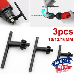 For Drill Press Chuck T Handle Drill Chuck Key 10mm/13mm/16mm Metal - Picture 1 of 7