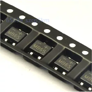 20 Stck. Brücke Gleichrichter MB6S 0,5A 500mA 600V 4-polig SMD SMT SOP4 - Bild 1 von 1