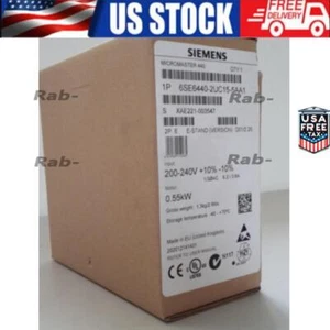 Nuovo Siemens 6SE6420-2UC15-5AA1 6SE6 420-2UC15-5AA1 MICROMASTER420 senza filtro - Foto 1 di 4