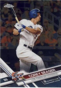 (11) 2017 Topps Chrome Update COREY SEAGER All Star LOT #HMT30 Dodgers - Picture 1 of 1