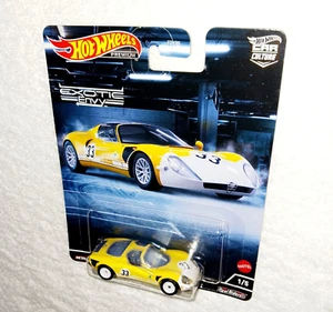 HOT WHEELS '69 ALFA ROMEO 33 STRADALE" w/REAL RIDERS NEW CAR CULTURE HW DIECAST - Picture 1 of 2