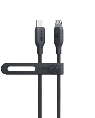 Anker 6ft Bio-Based USB-C to Lightning Cable Charging for iPhone, MFi Certified - Image 1 of 4