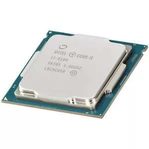 Intel Core I3 8100 3.6/6M/2400 4C 65W (SR3N5) - Picture 1 of 3