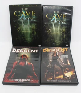 Underground Horror 3 DVD Lot The Cave with Foil Slipcover and The Descent 1 & 2 - Foto 1 di 12