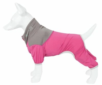 Pet Life 'Embarker' Quick-Dry w/ 4-Way Stretch Full Body Yoga Dog Tracksuit - Image 1 of 2