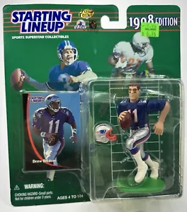 STARTING LINEUP FIGURE DREW BLEDSOE PATRIOTS 1998 - Picture 1 of 3