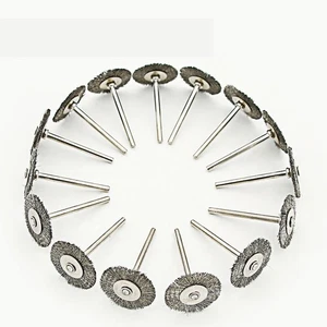 45PCS Stainless Steel Wire Brush Set For Dremel Rotary Tool Die Grinder Flat - - Picture 1 of 5