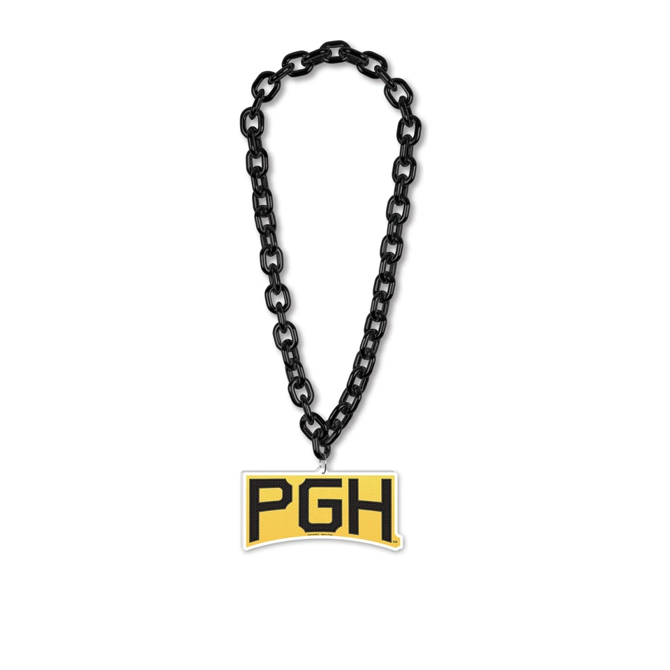WinCraft  Pittsburgh Pirates Big Chain Necklace - Image 1 of 1