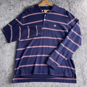 Polo homme vintage Brooks Brother's 346 Performance coupe moyenne originale - Photo 1/12