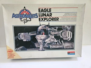 MONOGRAM EAGLE LUNAR EXPLORER #5906 USATO KIT MODELLO AVVIATO ASTRONAUTA FANTASCIENTIFICO - Foto 1 di 6