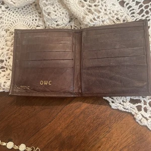Schmale Herren Leder Geldbörse Kartenetui Vordertasche Brieftaschen Kreditkarten Buxton - Bild 1 von 5