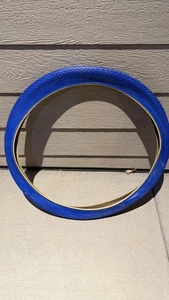 ¡ORIGINAL! NEUMÁTICO BICICLETA DURO-PRO 26" X 2.125" BANDA DE RODADURA LADRILLO Un neumático azul  - Imagen 1 de 4