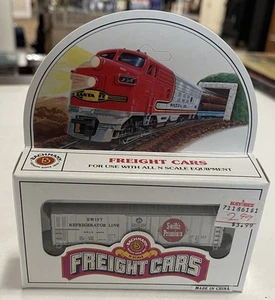 NOS Bachman Steel Plug Box Car N Scale No. 73661 in Original Box, Swift - Picture 1 of 3