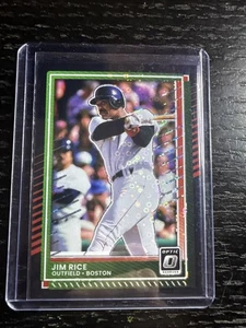 2025 Donruss Optic Black Circles Jim Rice #34 Boston Red Sox - Bild 1 von 2